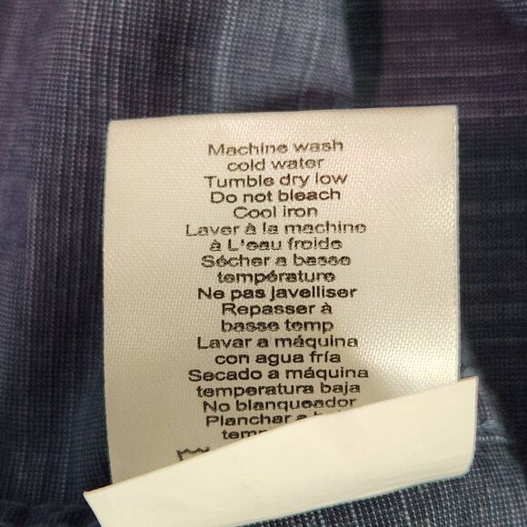 Paper Denim & Cloth Boy's Navy Short Sleeve Button Down Shirt NWT Size 8 - Picture 10 of 11